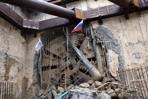 Метрощит «Владимир» добрался до площади Свободы