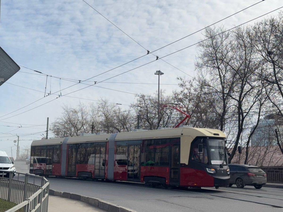 Трехсекционные трамваи выйдут на маршруты в Нижнем Новгороде