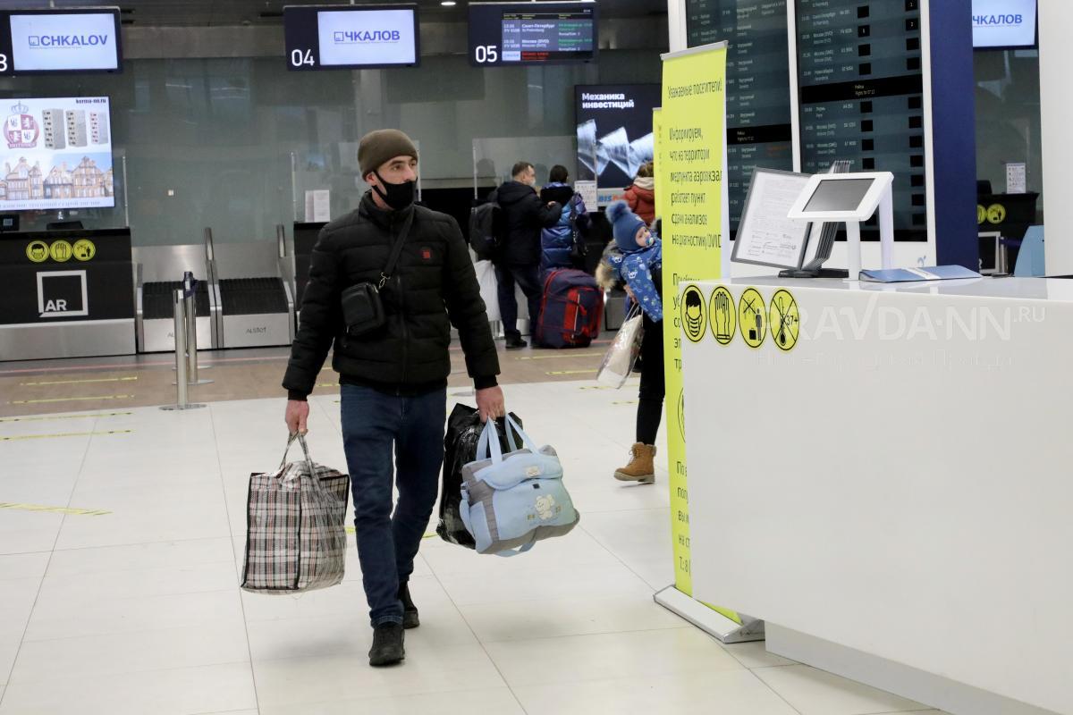 Все самолеты, приземлившиеся в Нижнем Новгороде ночью, вылетели в Москву