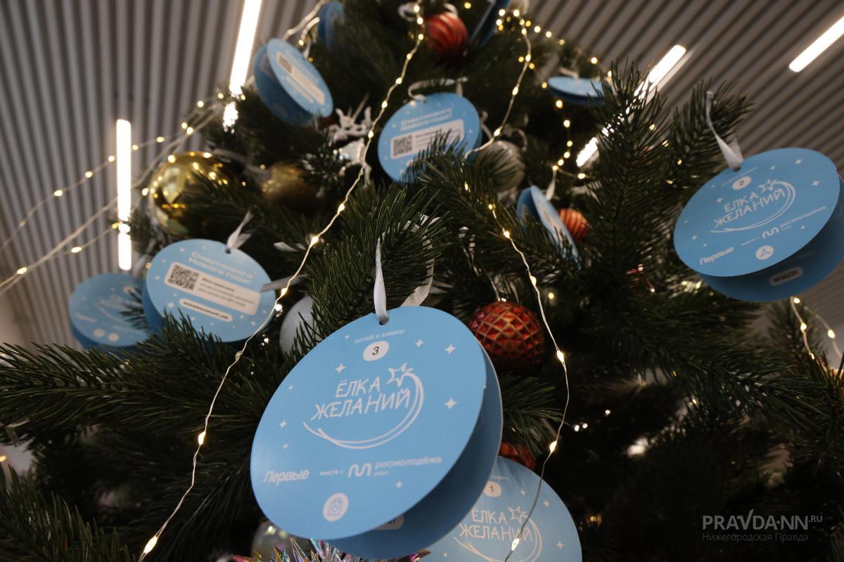 Шарики отказавшихся от аборта нижегородок украшают Елку желаний в этом&nbsp;году