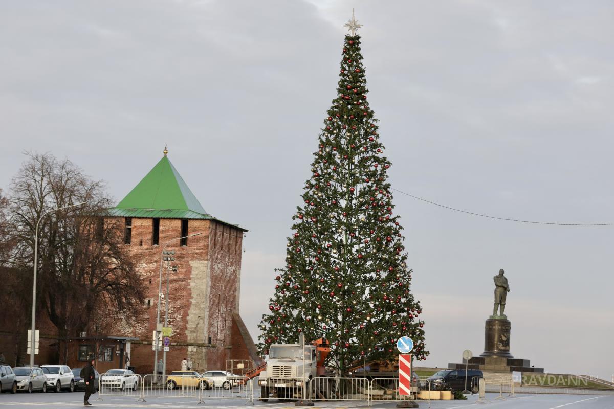 Площадь Минина и Пожарского перекроют в новогоднюю ночь