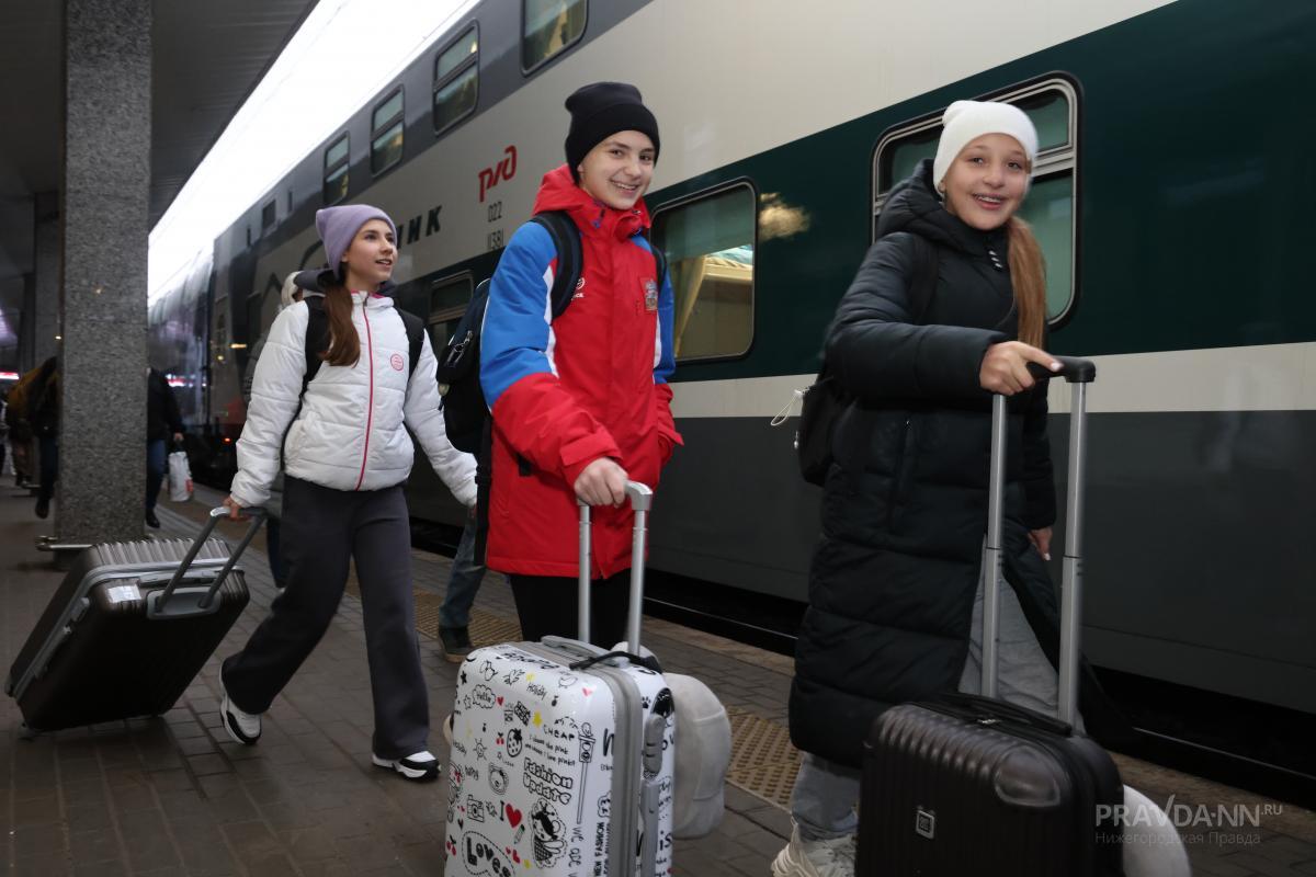 Новый скоростной двухэтажный поезд «Буревестник» Москва - Нижний Новгород