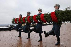 День Героев Отечества у Вечного огня в Нижегородском кремле