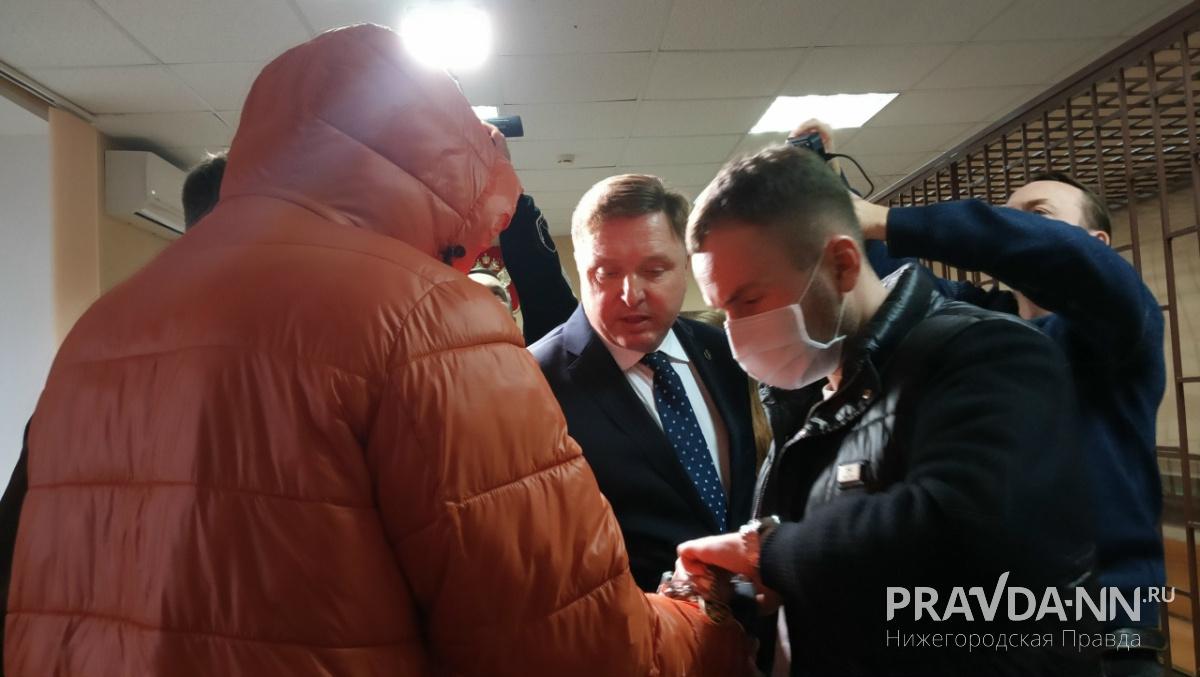 Вице-мэра Нижнего Новгорода Сергея Егорова отправили под домашний арест