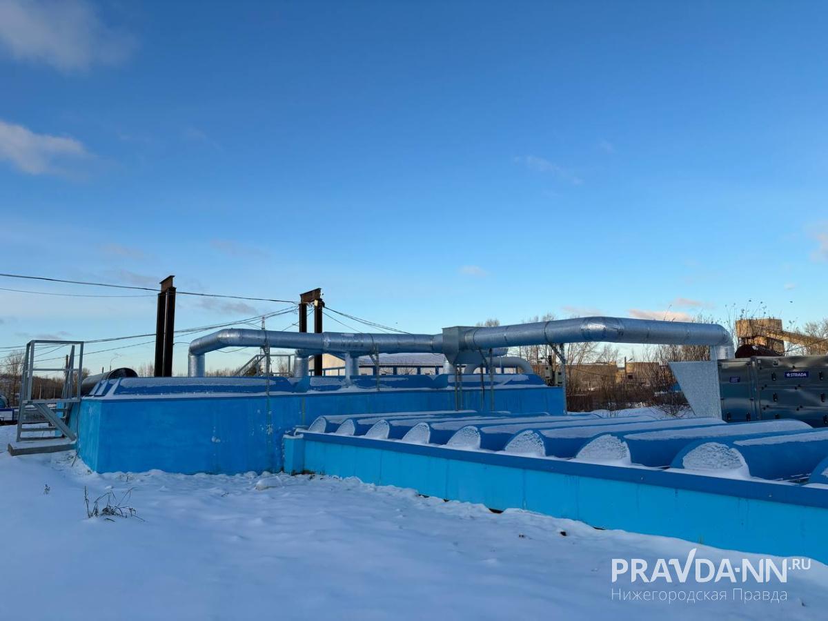 Отсюда начинается путь стоков на станции аэрации