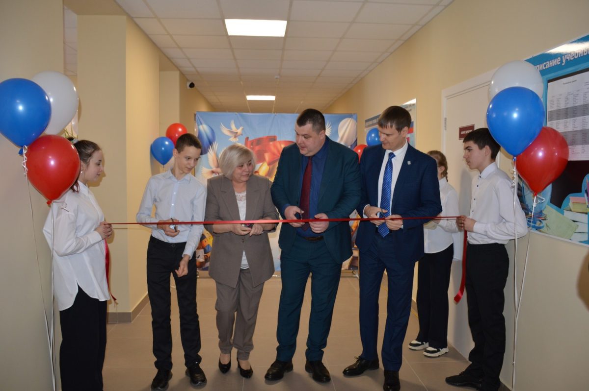 В Дивеевском округе завершили капремонт Суворовской школы