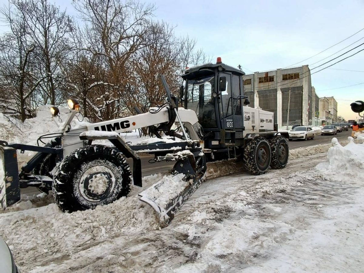 Более 400 тысяч кубометров снега убрали с улиц Нижнего Новгорода за 10&nbsp;дней
