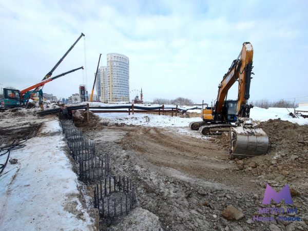 Станционный комплекс метро начали возводить на площади Сенной