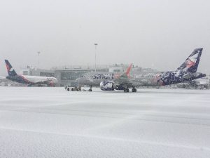 Во время циклона нижегородский аэропорт работал без отмены рейсов