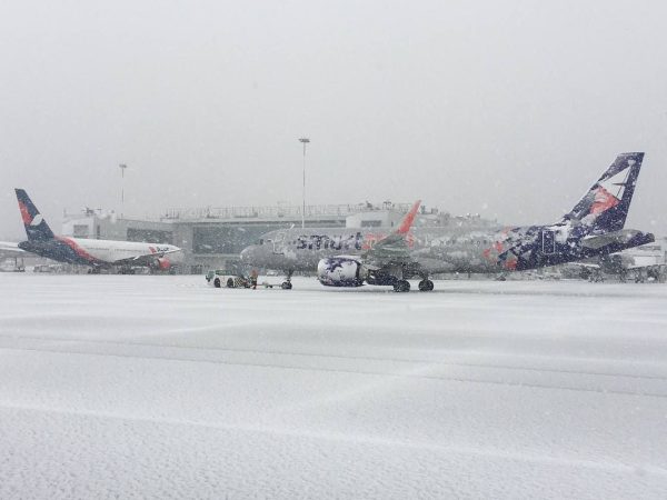 Во время циклона нижегородский аэропорт работал без отмены рейсов