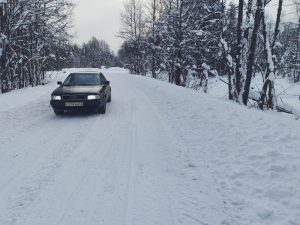 В селе Пустынь построили временный объезд вместо аварийного моста