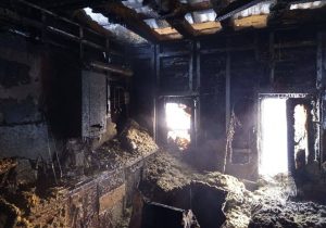 Женщина погибла на пожаре в городском округе Бор