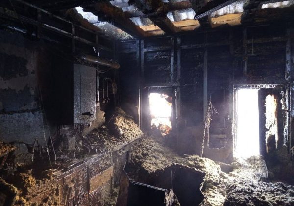 Женщина погибла на пожаре в городском округе Бор