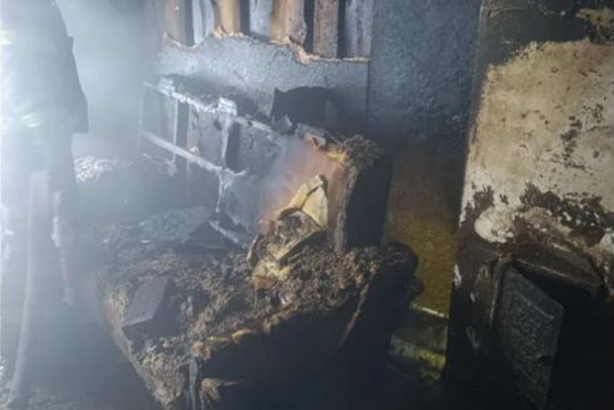 Жилой дом загорелся из-за неисправной печи в Кулебакском округе