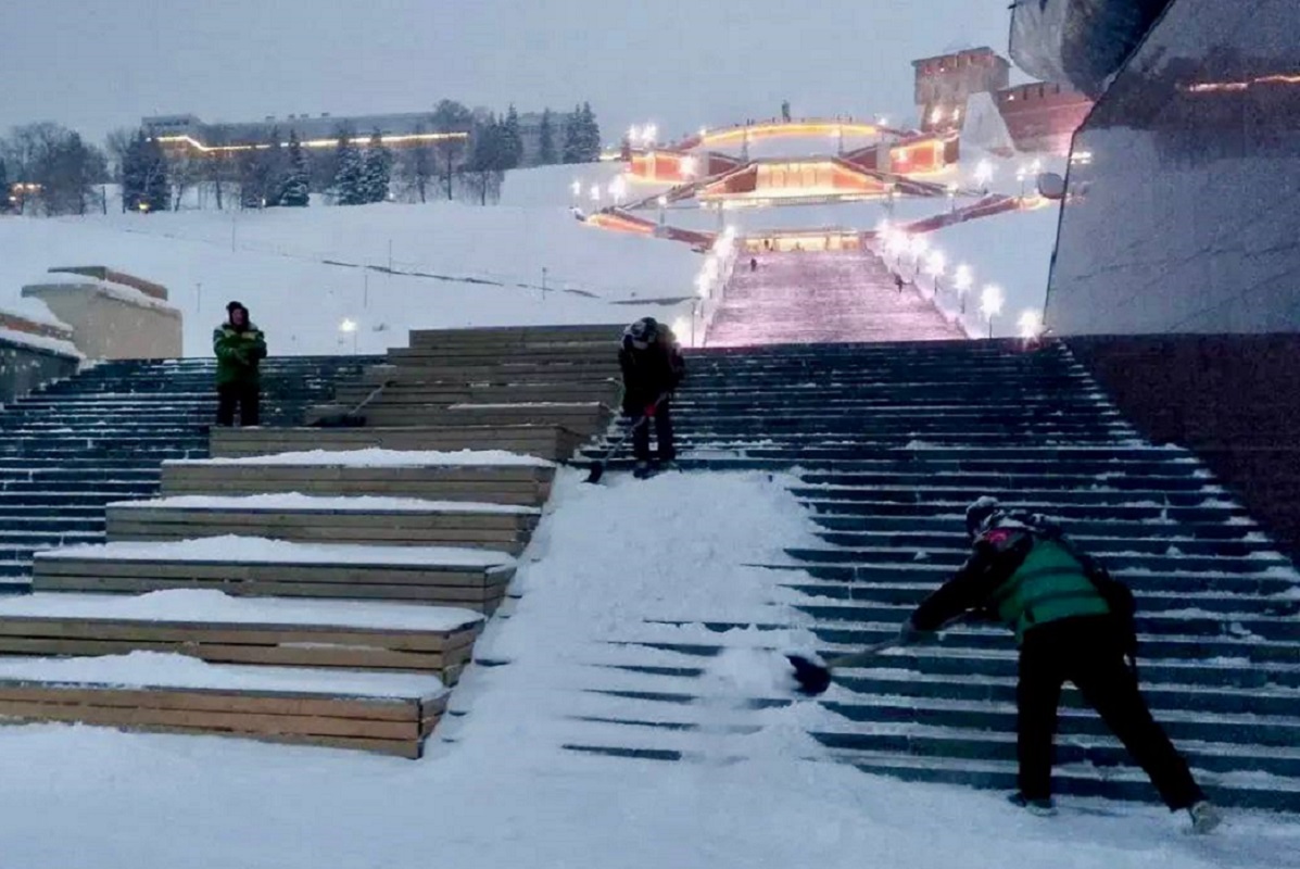 Новый год в Нижнем Новгороде встретили спокойно и без серьёзных происшествий