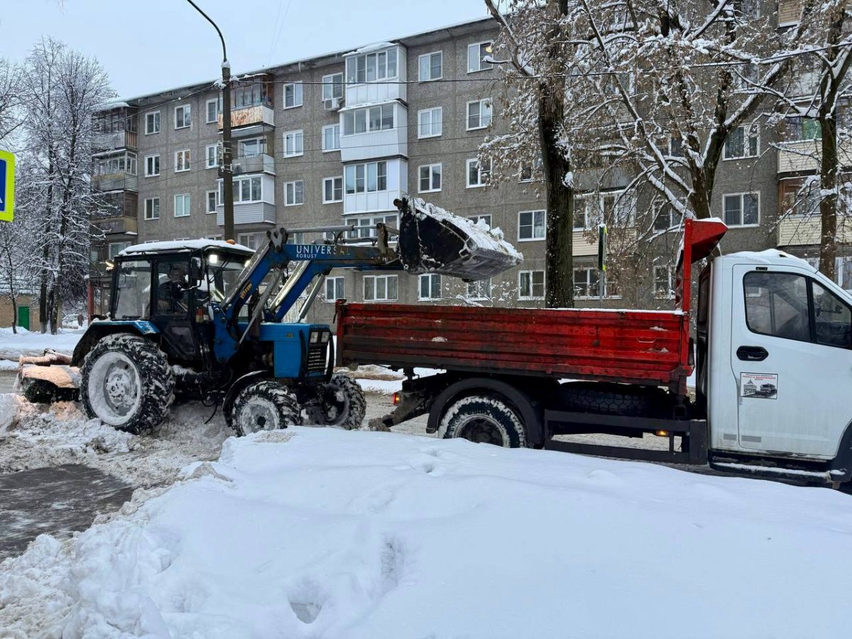Более 150 тысяч кубометров снега вывезли с улиц Нижнего Новгорода