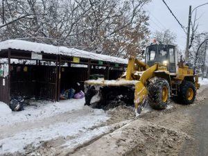 Более 250 контейнерных площадок расчистили после снегопада в Нижнем Новгороде