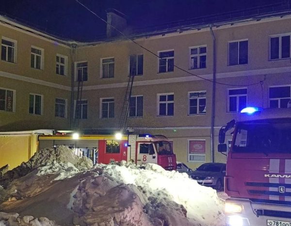 Жилой дом горел в Ленинском районе