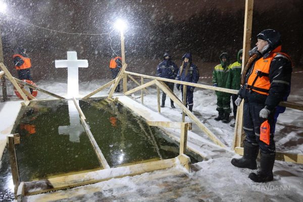 Семь купелей будет работать в Нижнем Новгороде на Крещение
