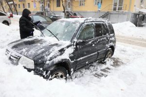 Нижегородцы предлагают услуги по расчистке снега