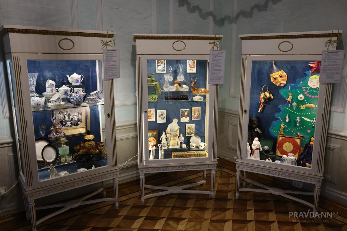 Выставка «Волшебный мир зимних праздников» в усадьбе Рукавишниковых