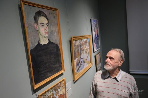 «Особый нижегородский дух»: выставка картин Юрия Либерова открылась в НГХМ к 105-летию художника