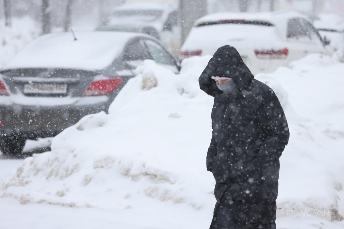 Холодные и снежные выходные ждут нижегородцев