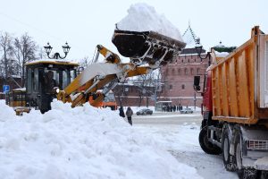 Более 20 см осадков выпало за два дня снегопада в Нижнем Новгороде