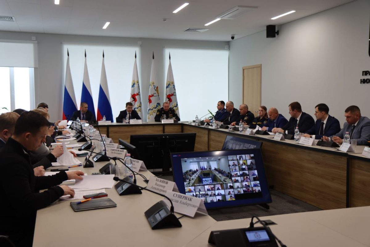 Александр Павлов провел заседание по вопросу взаимодействия ГУФСИН с властными структурами Нижегородской области