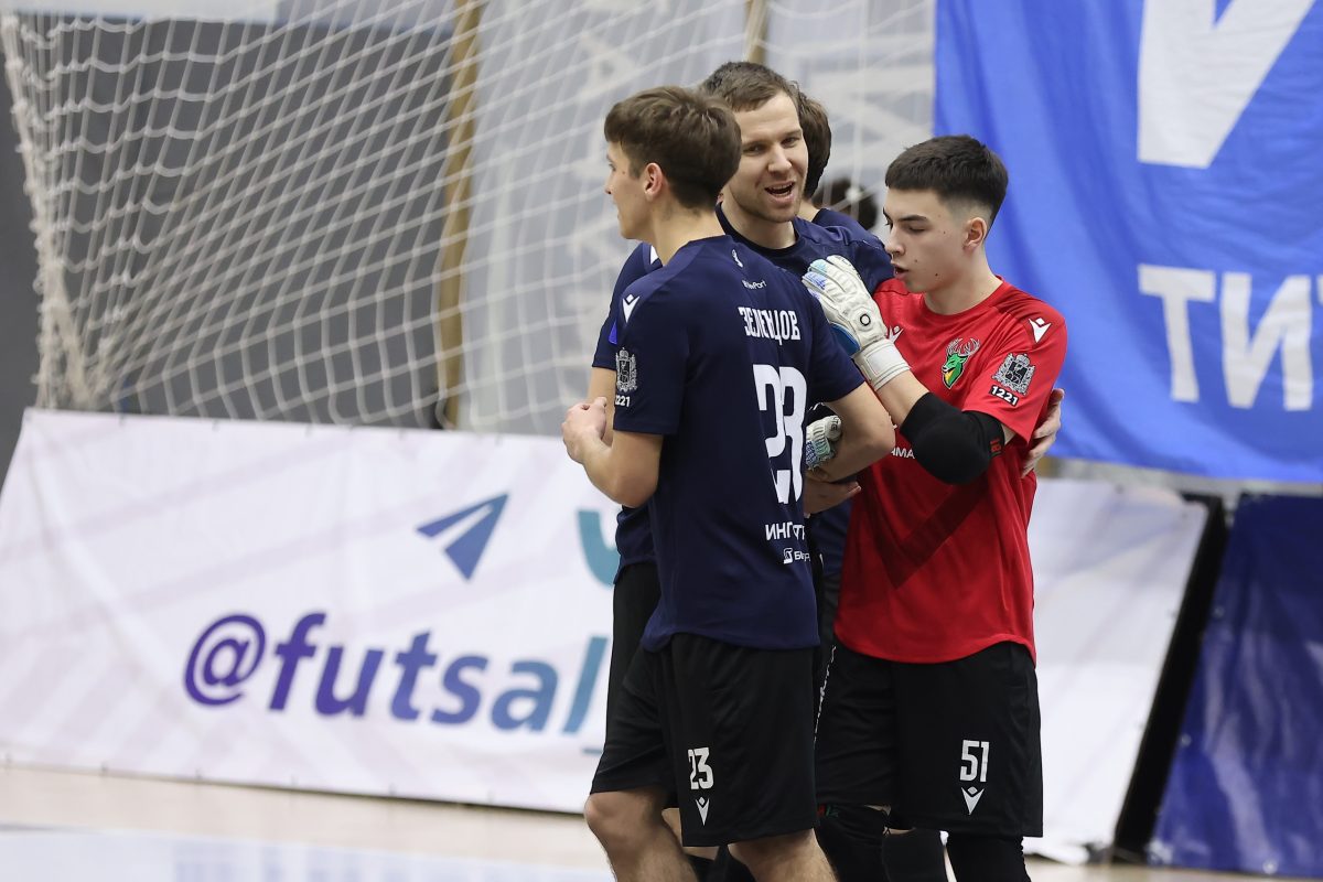 Футзалисты «Торпедо‑2» отобрали очки у одного из лидеров высшей лиги