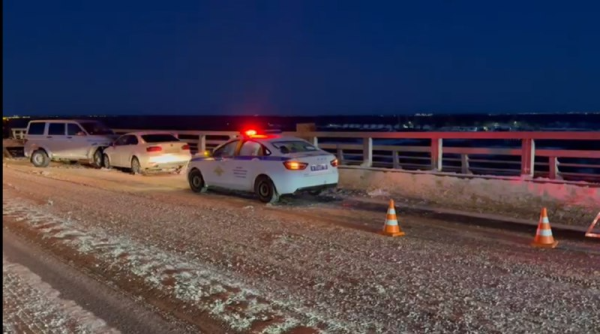 Женщина пострадала в аварии на Борском мосту в Нижнем Новгороде