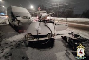 Водитель и пассажирка погибли в ДТП на Московском шоссе