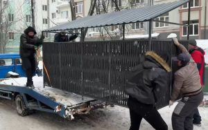 В Нижнем Новгороде установили первую контейнерную площадку из вторсырья