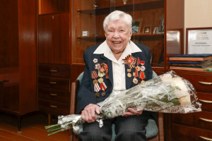 101 год исполнился участнице Сталинградской битвы Александре Нестеренко