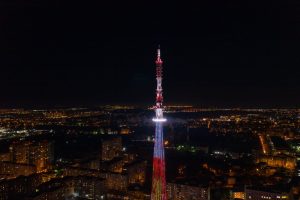 Нижегородская телебашня включит тематическую подсветку в честь «Лыжни России»