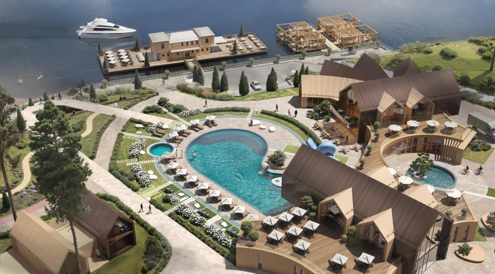 Нижегородцам показали, как будет выглядеть новый туркомплекс на Печерских песках