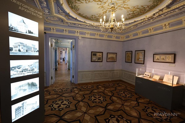 Выставка об архитекторе Павле Малиновском открылась в Усадьбе Рукавишниковых