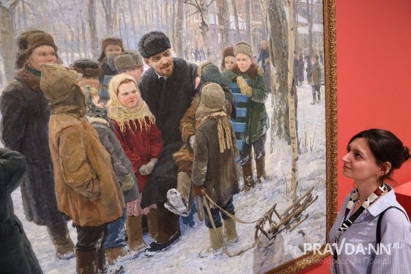 Выставка советского изобразительного искусства открылась в Нижнем Новгороде
