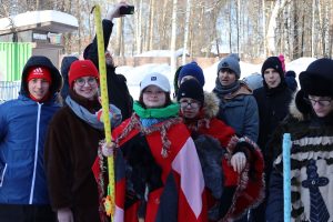 Детский праздник в честь Масленицы состоялся в Сормовском парке