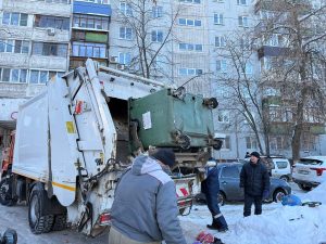 Контейнерные площадки снова стали чистыми