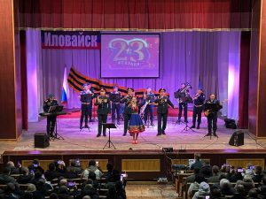 Нижегородские волонтёры поздравили военнослужащих в ДНР с Днём защитника Отечества
