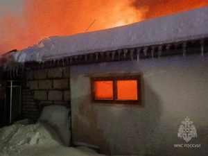 Жилой дом сгорел в Сормовском районе