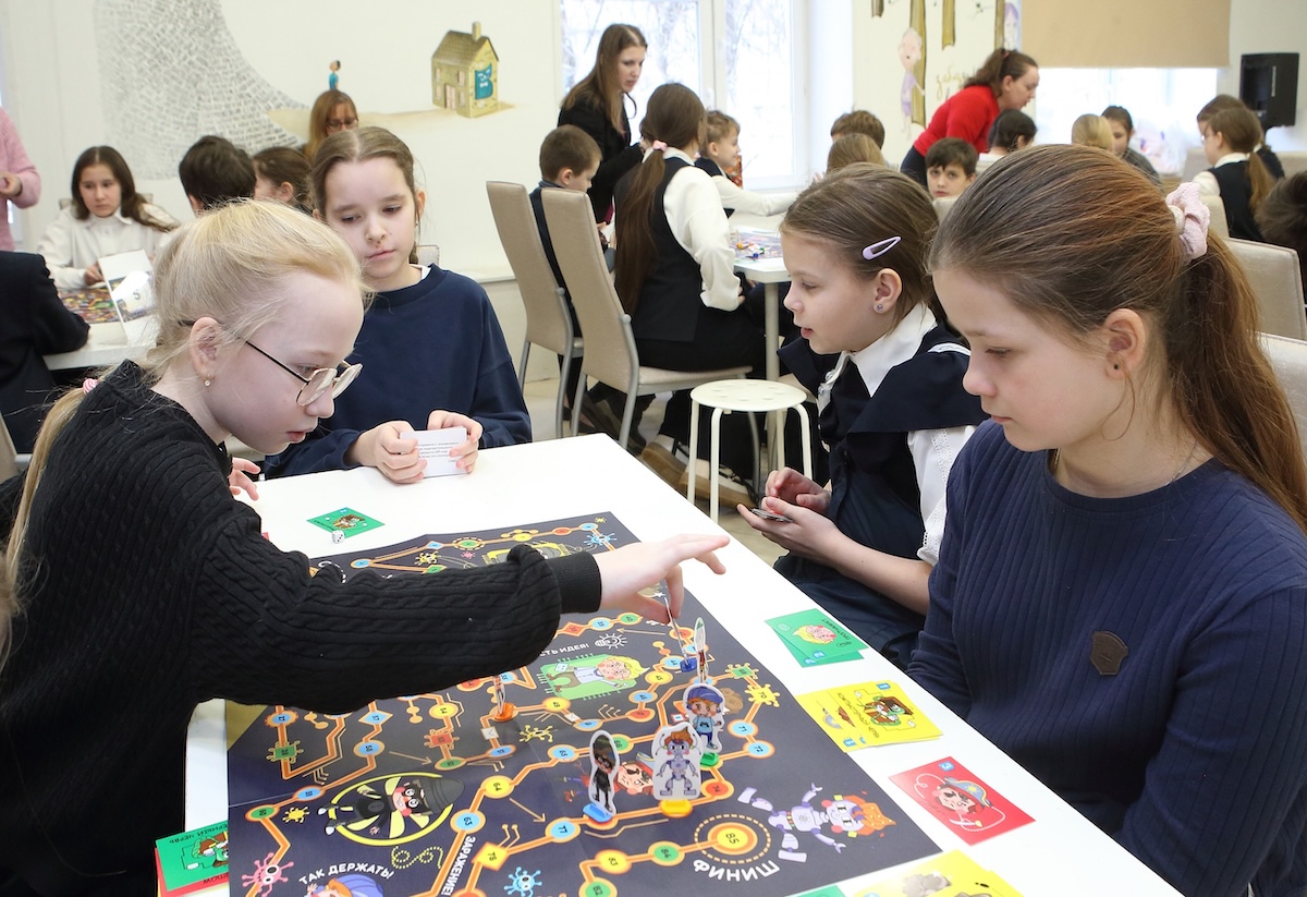 В соревновании приняли участие 30 четвероклассников школы № 19