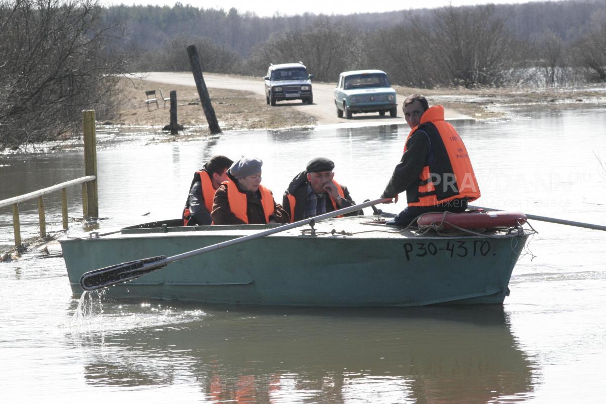В Нижегородской области прогнозируют сильные паводки из-за обильного снега