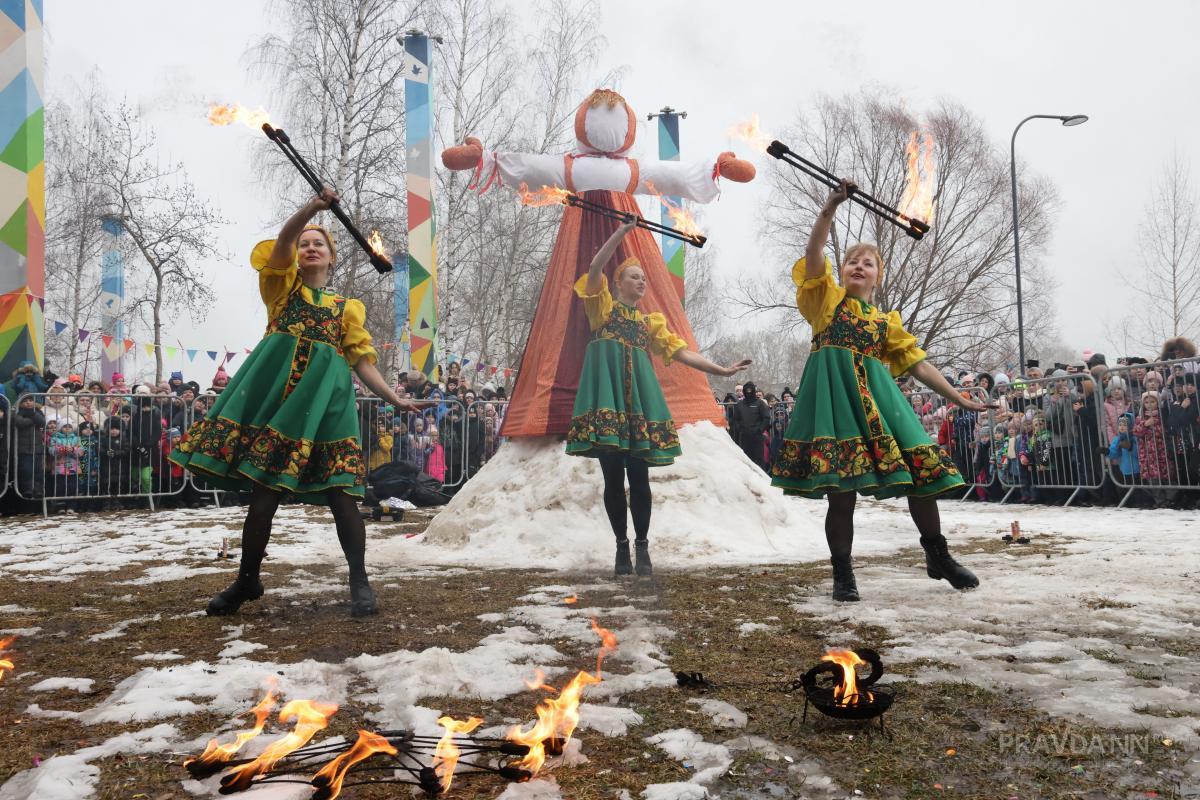 Как раньше отмечали Масленицу в Нижегородской области