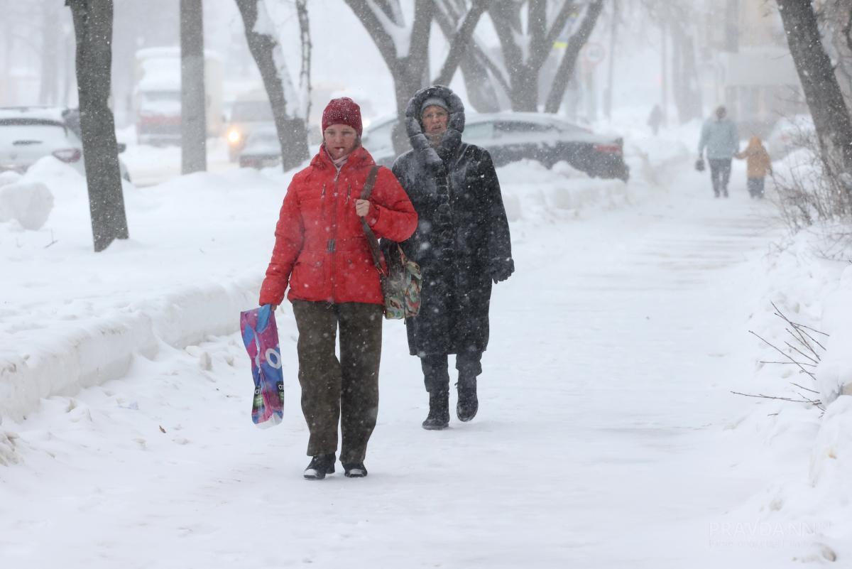 Еще 12 см снега выпадет в Нижнем Новгороде в выходные