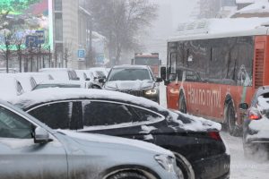 Десятибалльные пробки снова сковали Нижний Новгород