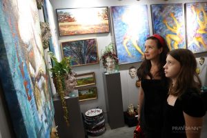 Победители конкурса «Нижний в красках» посетили мастер-класс на выставке