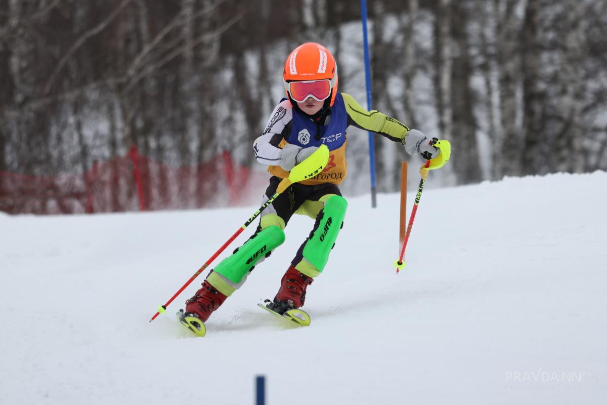 Первенство области по горнолыжному спорту в слаломе
