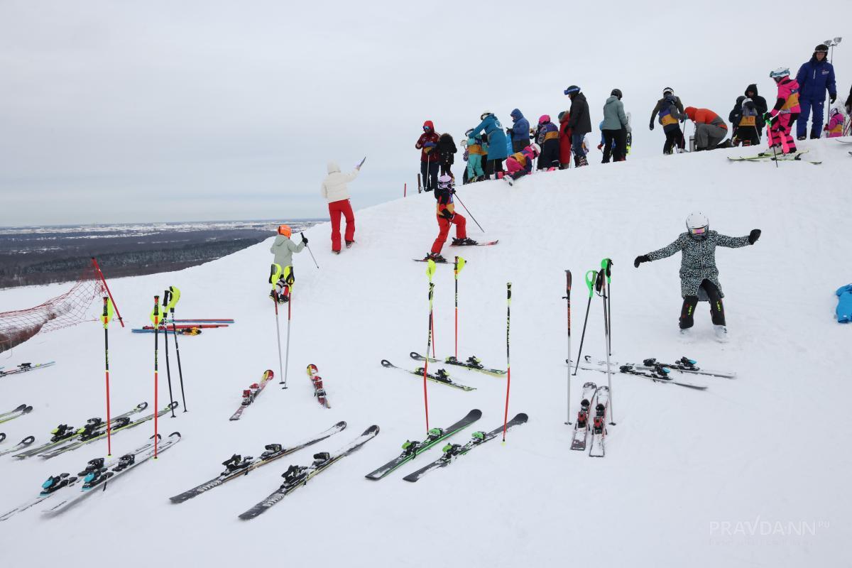 Первенство области по горнолыжному спорту в слаломе